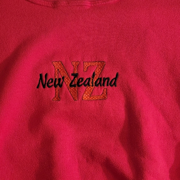 Y2K New Zealand Crew Neck Sz Lg - Picture 2 of 4